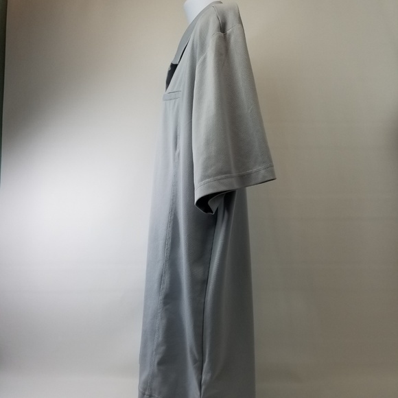 Adidas Golf Clima-Lite Athletic 3 Button Polo - Picture 3 of 7